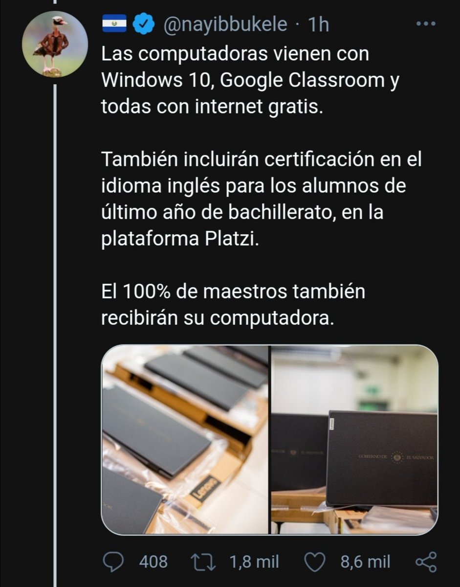Paco On Twitter El Pato Lucas Se Esta Quebrando Orea Farsa Y De Paso Violando La Ley En Tiempo De Campana Estas Desesperado Nayibbukele Https T Co Srt2k7vrmm
