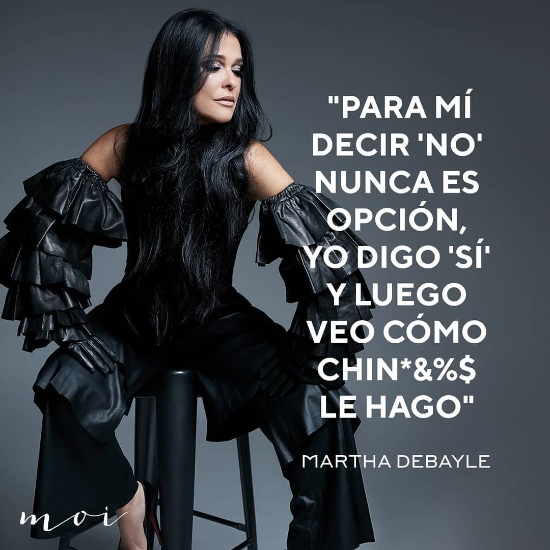 marthadebayle's tweet photo. Nunca dejen que una oportunidad se les vaya de las manos, aviéntense y mientras caen ven cómo resuelven! @revistamoi https://t.co/EW9z96efKB