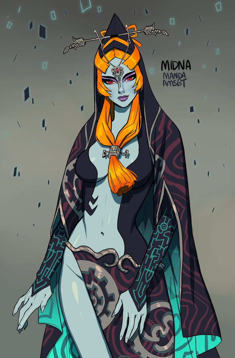 Manda_AMSBT's tweet photo. I drew Midna to celebrate #Zelda35th 🥺❤️❤️❤️ https://t.co/blEeux0WDP