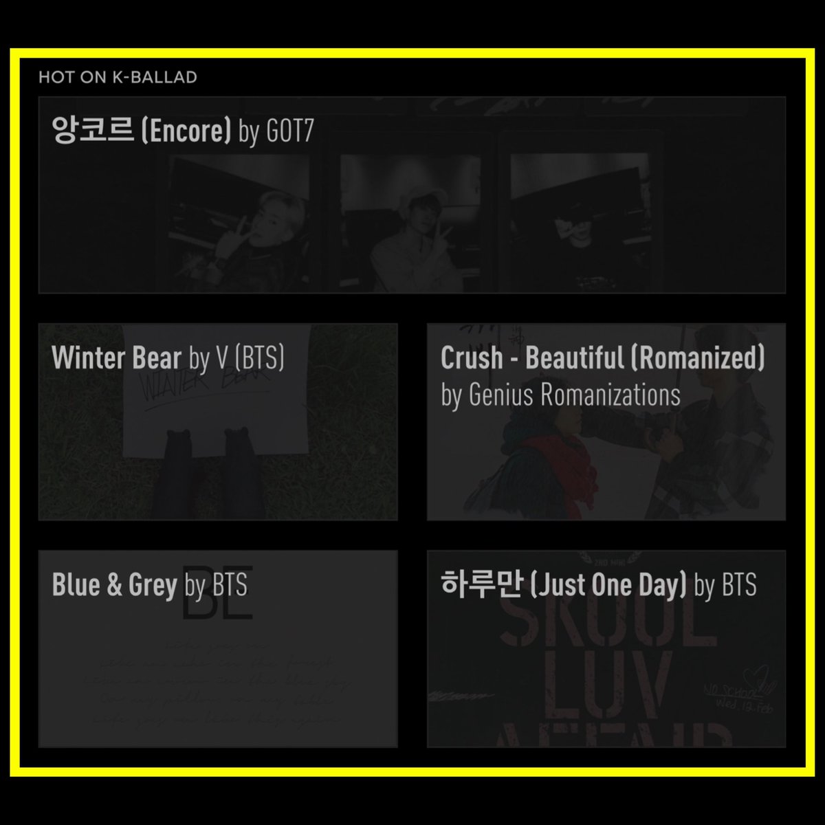 Genius_kor's tweet image. #GeniusCharts | “Encore” by GOT7 debuts at #1 on K-Ballad chart in Genius Korea. The song also peaked at #32 on Pop Songs chart on Genius. This ode to fans from GOT7 is currently #1 on the Worldwide iTunes Song Chart.
#EncoreWithGOT7 @GOT7Official 
genius.com/Genius-english…