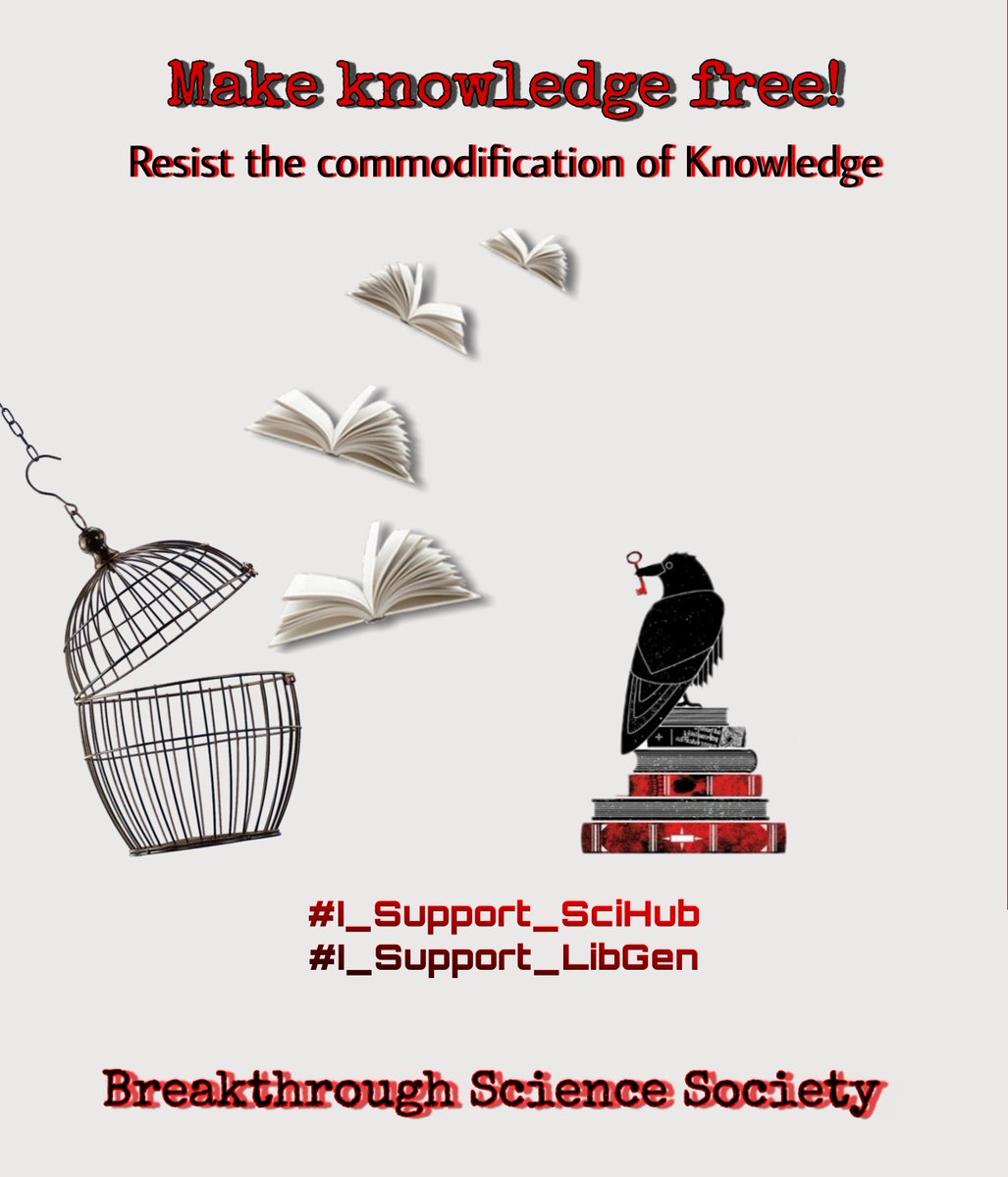 #ISupportSciHub #ISupportLibGen