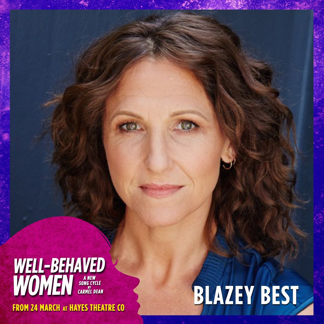 #blazeybest will direct #wellbehavedwomen #musicaltheatre #songcycle #carmeldean