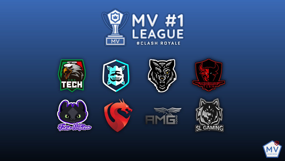 Prepárate para la batalla!🔰

El día miércoles 24 de febrero comenzaremos con la MV Royale League I🏆

Próximamente anunciaremos los grupos conformados y el calendario de los encuentros para que no te los pierdas.😎

#CR #MVLeague
