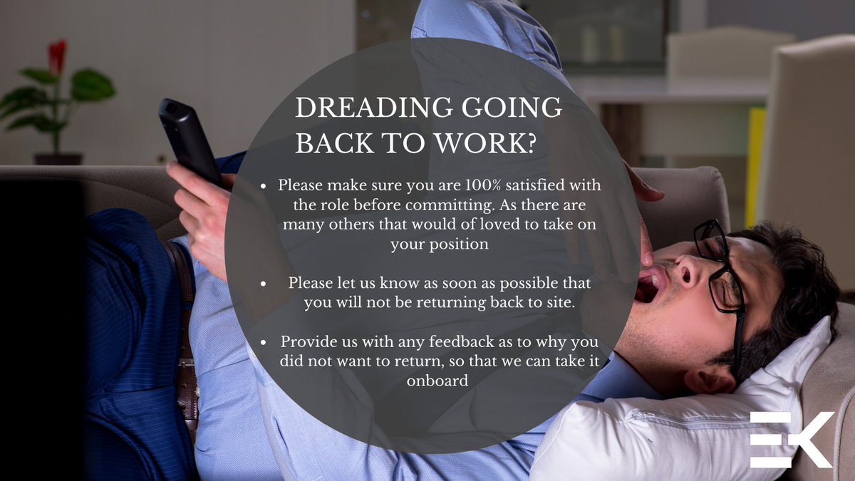 RecruitmentEk's tweet photo. Is your new role different to what you expected? 
We recognise that this is a common issue amongst the Australian workforce. Therefore, our recruitment consultants try to be as transparent as possible when explaining what each of our roles involve. 

#labourhire #recruitment https://t.co/052JJNwU6p