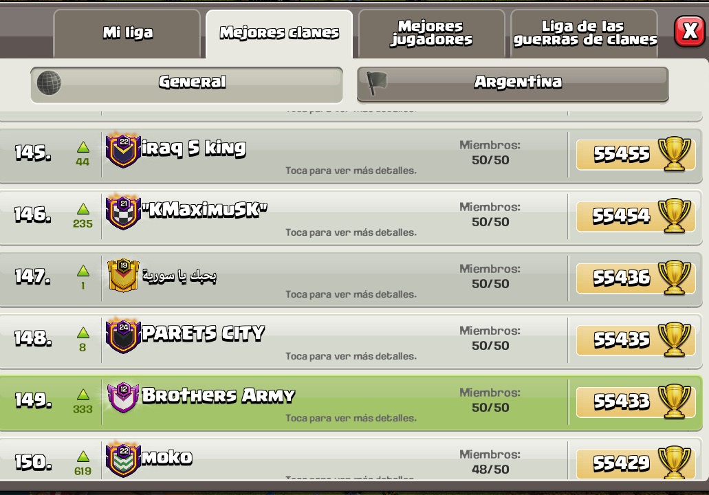 Brothers Army COC tweet media