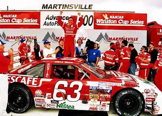 Happy 67th Birthday to 1990 NASCAR Busch Grand National Series Champion Chuck Bown   