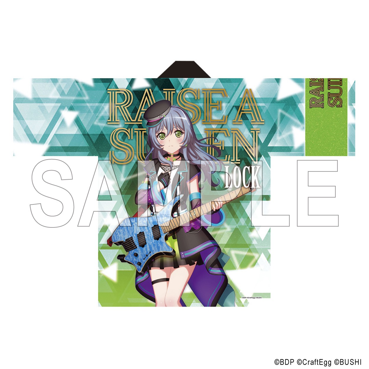 バンドリ 朝日六花 ロック 台湾限定 ポストカード