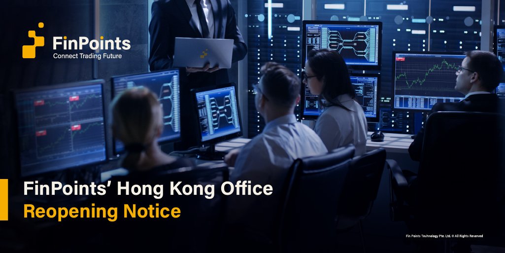 FinPoints's tweet photo. #BackToOffice

With precautionary measures at place, we have reopened our Hong Kong office from today onwards. This is after suspended business visits from December last year. Read the full notice at https://t.co/qXYk1oH4M1
#finpoints #fintech #trading #forex #COVID19 https://t.co/yTmRC12GVr
