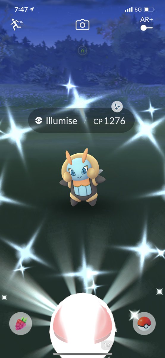 OGFource's tweet image. Lil exclusive #ShinyIllumise that mango 🥭 ✨color sick on it. #ShinyPokemon #Pokemon #PokemonGo #PoGo #PokemonMaster #ShinyPokemonMaster