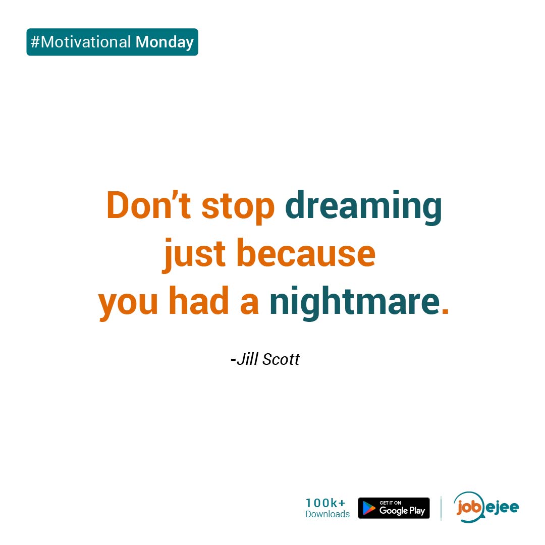 jobejeenepal's tweet photo. Don't let fear hold you back. Keep going.
#MotivationalMonday #motivation #jobejee #jobs #jobsearch #jobsinnepal #applynow https://t.co/LYnDNJhHdX