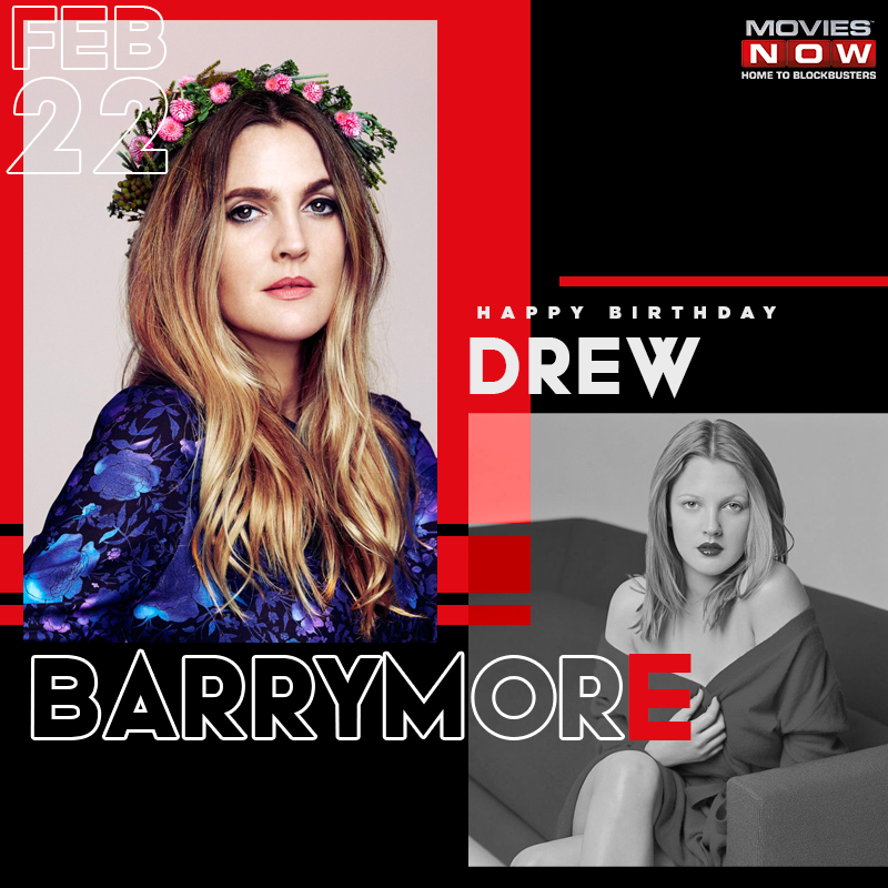 She\s an angel of the movie universe! Happy birthday, Drew Barrymore.  