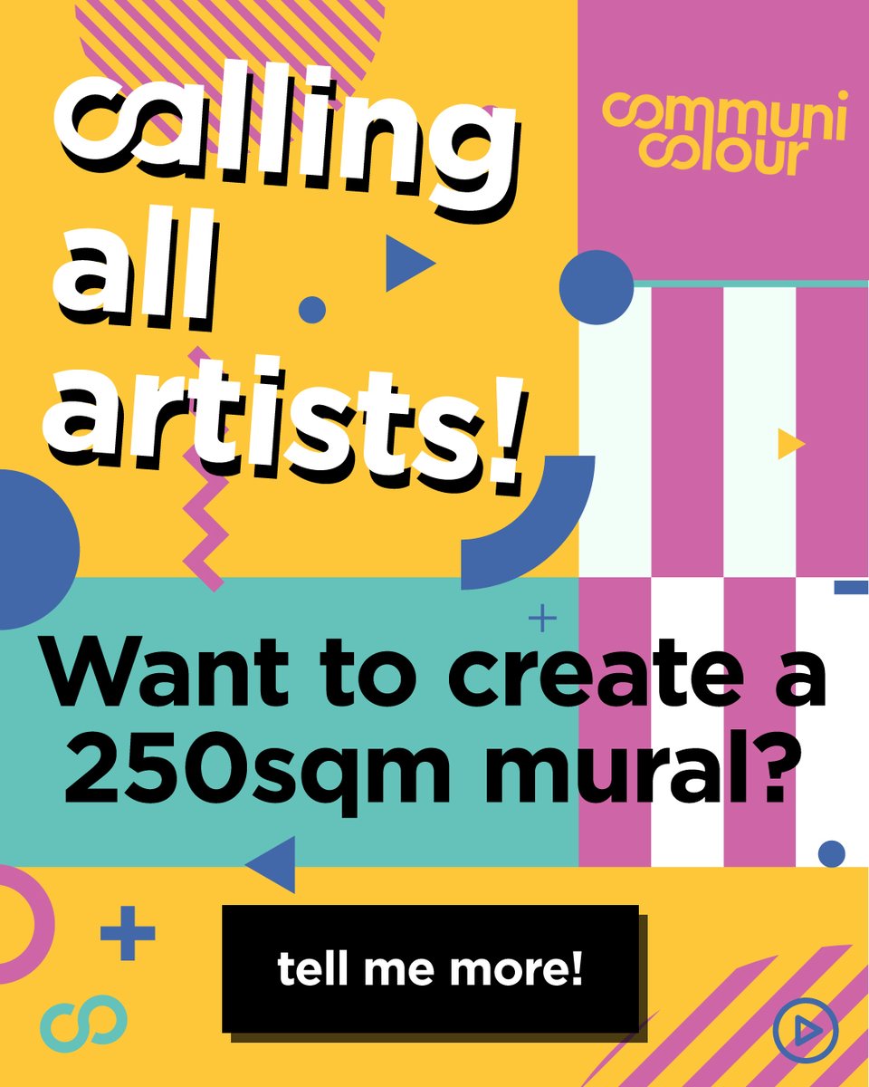 Communicolour1's tweet photo. We have an exciting opportunity for creative individuals to work with us on a large scale outdoor art installation. If you think this is for you, please check out the Artists Brief @....... 
#art  #commissions  #design   #Creative   #Leeds  
https://t.co/Ey3QUXiBAA https://t.co/niYdqFzgeT