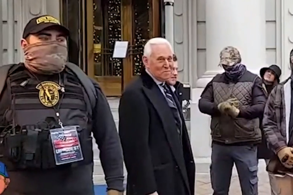New York 'Oath Keeper' seen in photo with Roger Stone busted by feds in Capitol riot