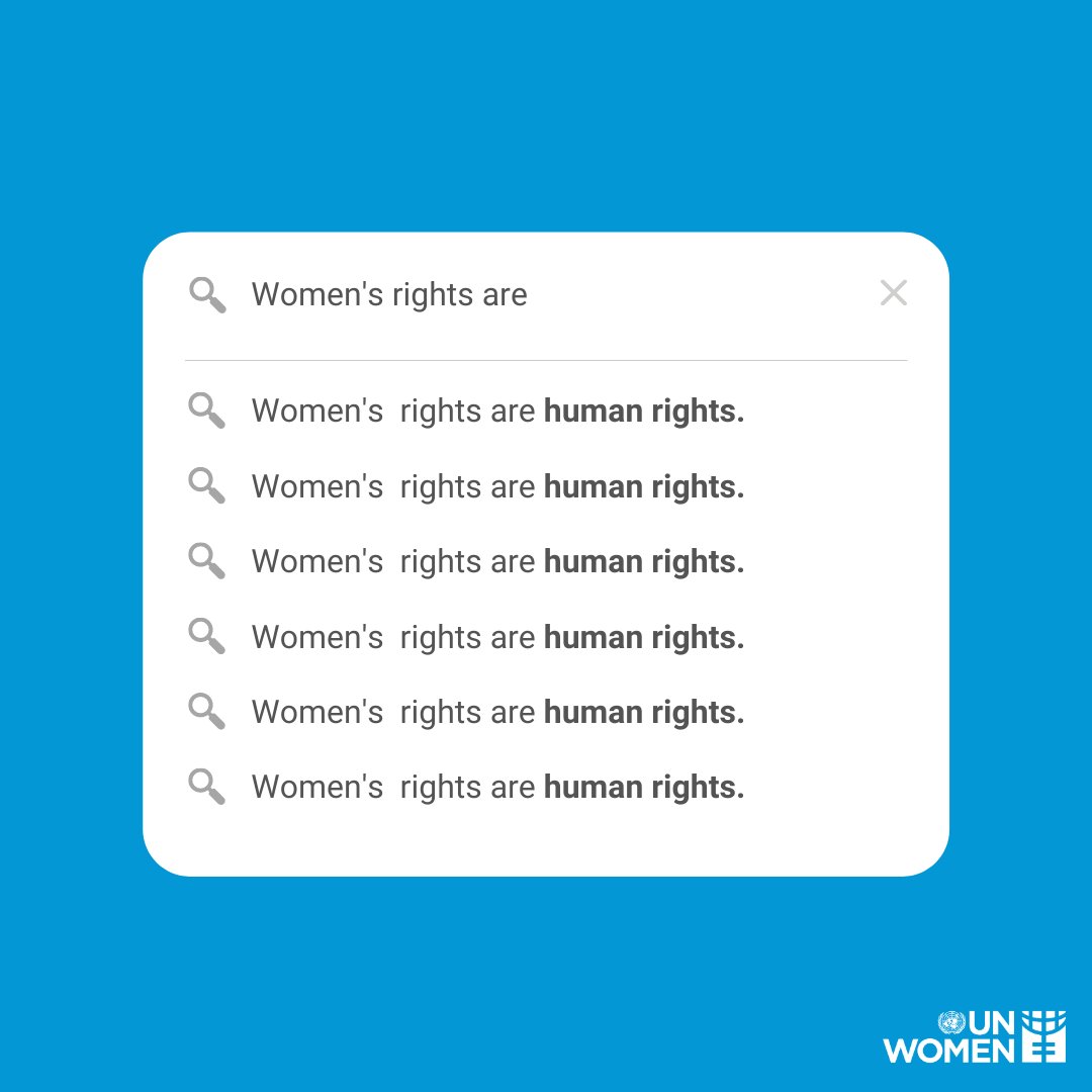 Refugees's tweet image. On #InternationalWomensDay, louder for the people in the back. #IWD2021