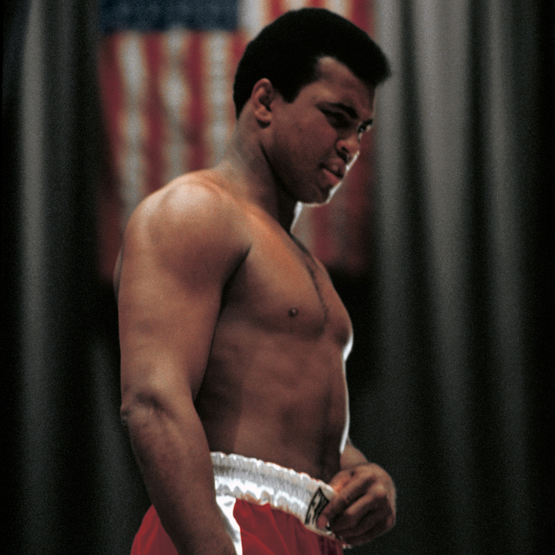 Muhammad Ali during