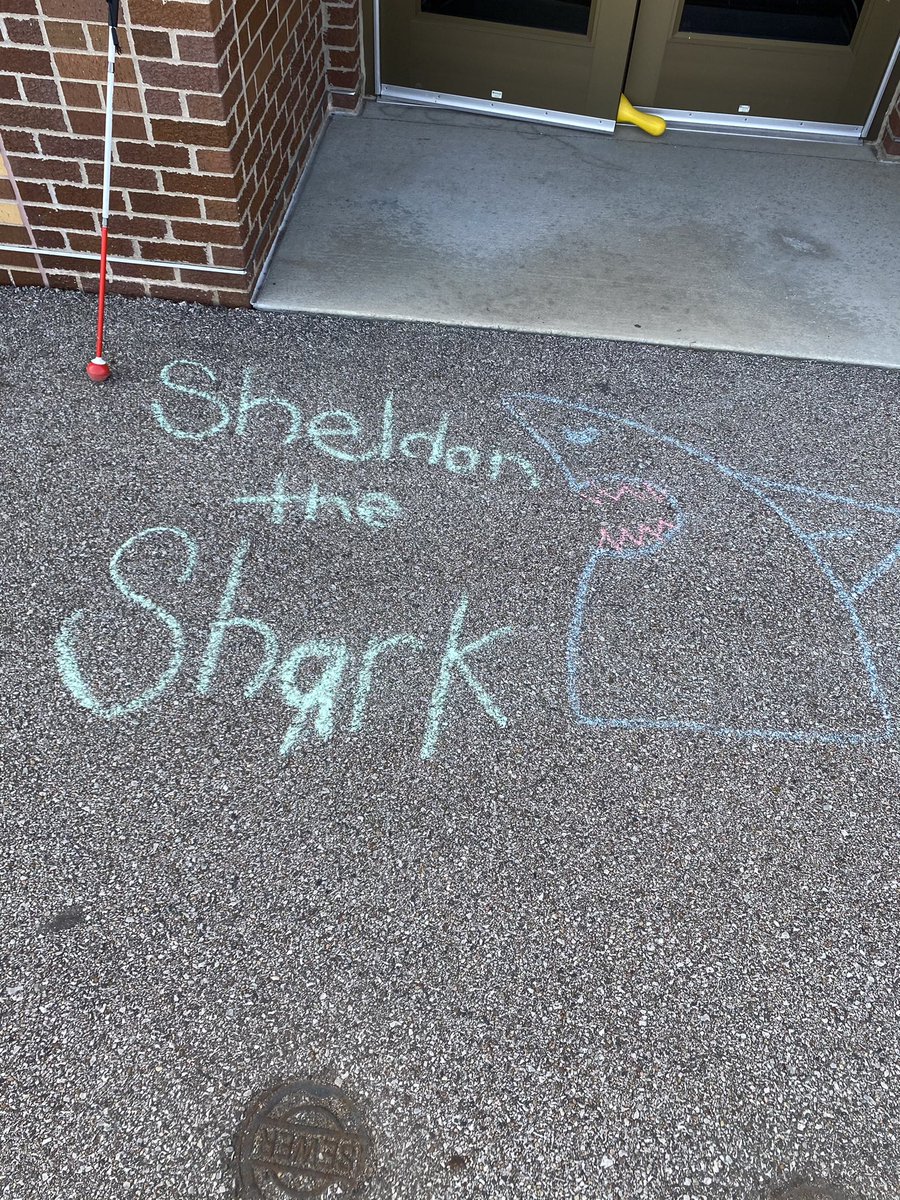 MrsHBeresford's tweet photo. Gorgeous weather always calls for sidewalk chalk sight words! And of course our special @LBSharks touch๐ฆ #ISDStrong #SightWordPractice https://t.co/Km8qzElUCv