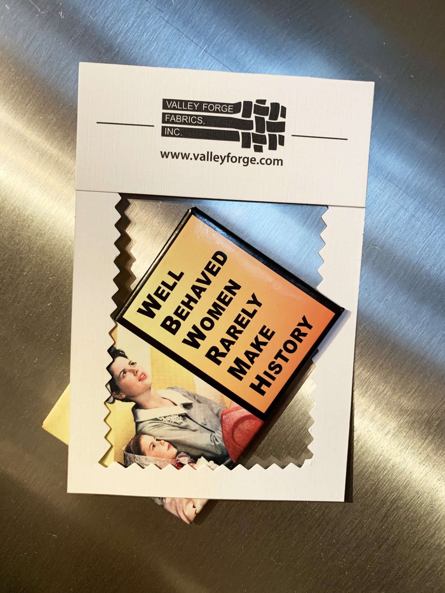 Not only were we co-founded by a woman, but are still co-run by a woman today and Women make up 65% of our team.
From all of us #ValleyGirls to you - Happy International Women's Day!

#welcometothevalley #valleyforgefabrics #IWD #internationalwomensday