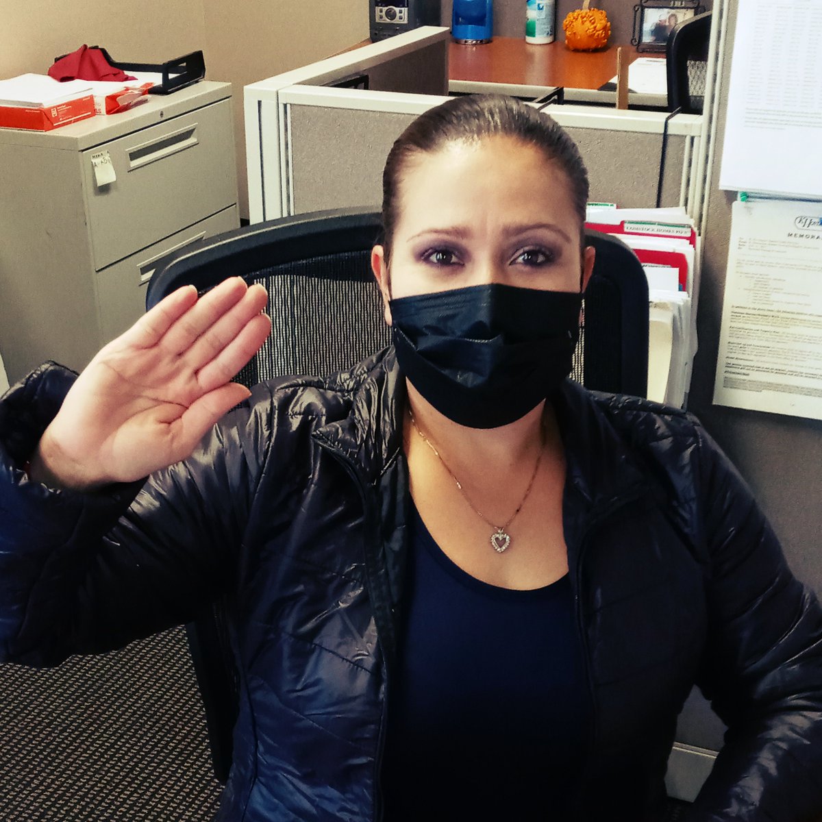 AirplusOfCa's tweet photo. It's #InternationalWomensDay💪Today recognizes the social, economic, cultural &amp; political achievements of women globally, &amp; it's a call to action for gender parity. Maria is 1 of our #EmployeeOwners raising her right hand for the cause! #ChooseToChallenge #IWD2021 #GenderEqual 💃 https://t.co/iEXohdqP0p