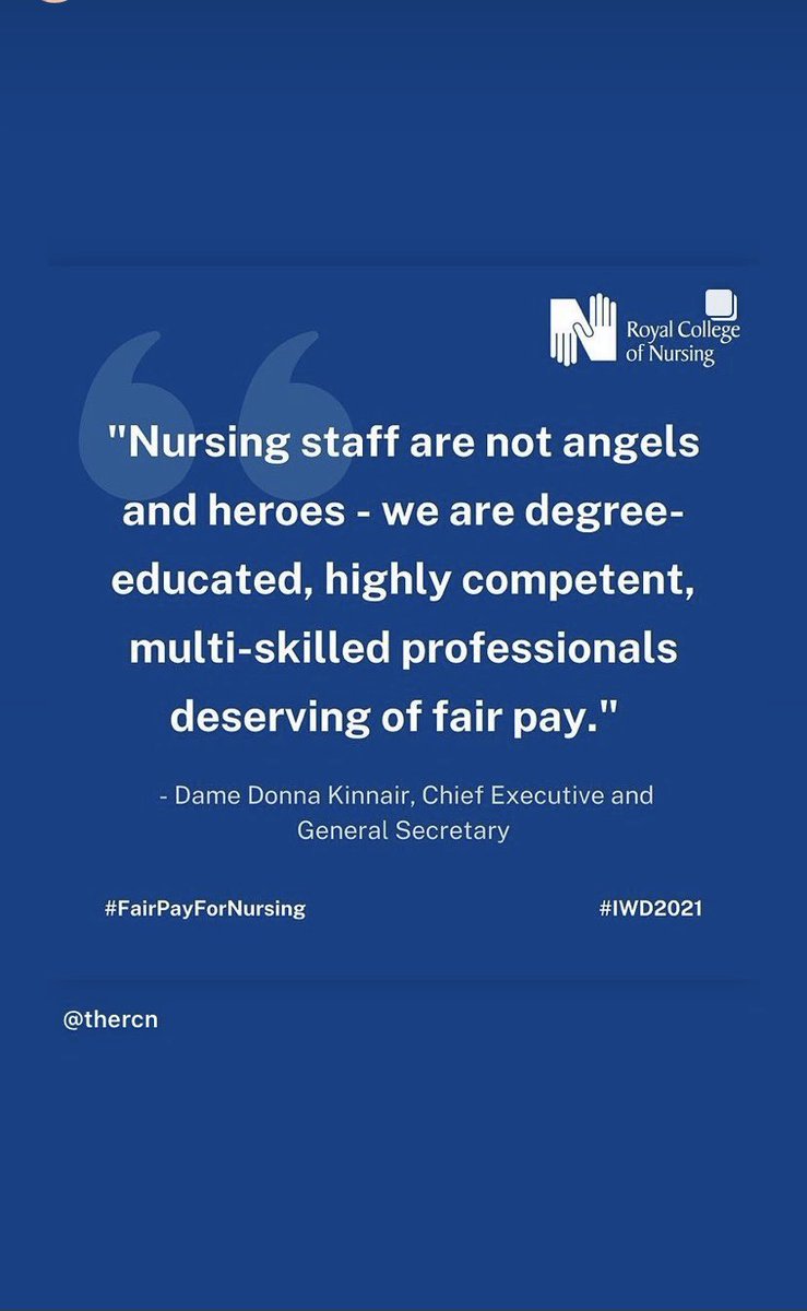 Nursing is a highly skilled, highly educated profession where we never stop learning and improving. #nhspay #NHSPay15 #nhspayrise