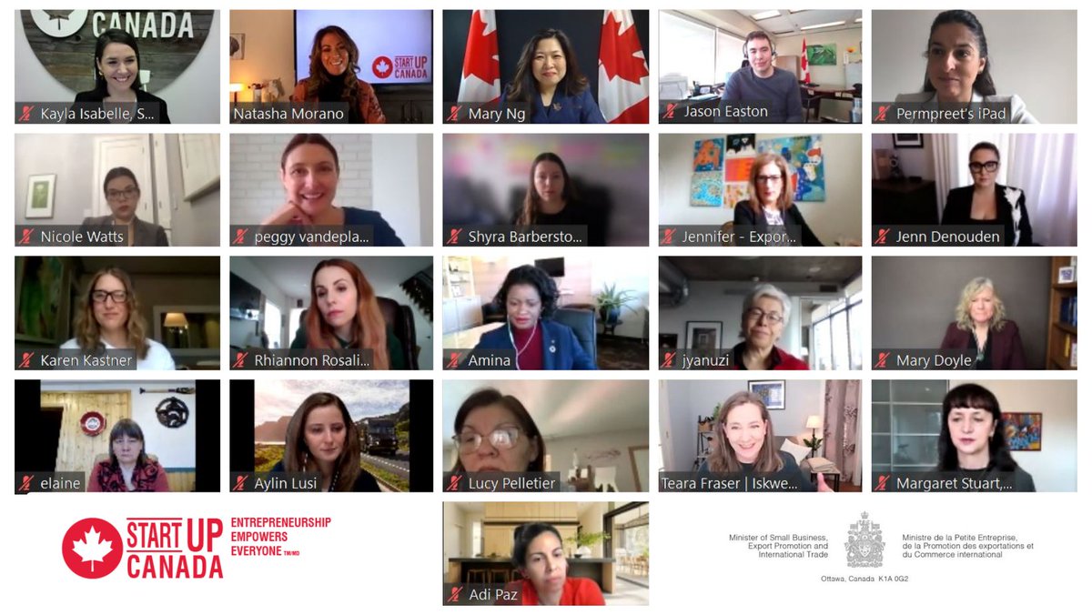 mary_ng's tweet image. Today, I joined @Startup_Canada and some incredible women entrepreneurs to celebrate #InternationalWomensDay , and the outstanding contributions #WomenEntrepreneurs make to our economy and communities. 

Learn more➡️ canada.ca/en/innovation-…