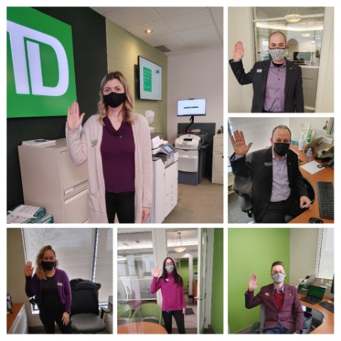 team mapleview wearing purple to support #IWD2021 <a href="/NigelSamaroo2/">Nigel Samaroo</a> <a href="/RinaDegrazia/">Rina DeGrazia</a>