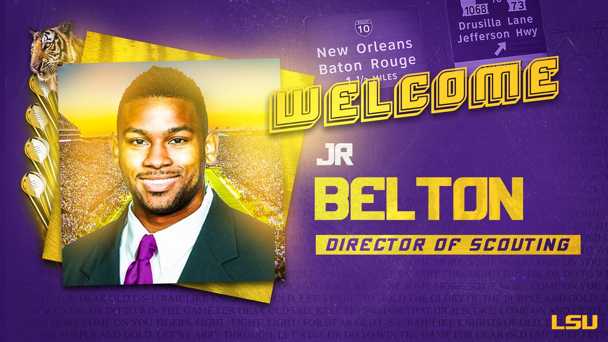 Excited to welcome @Jon_BelTon18 to the family as our Director of Scouting!