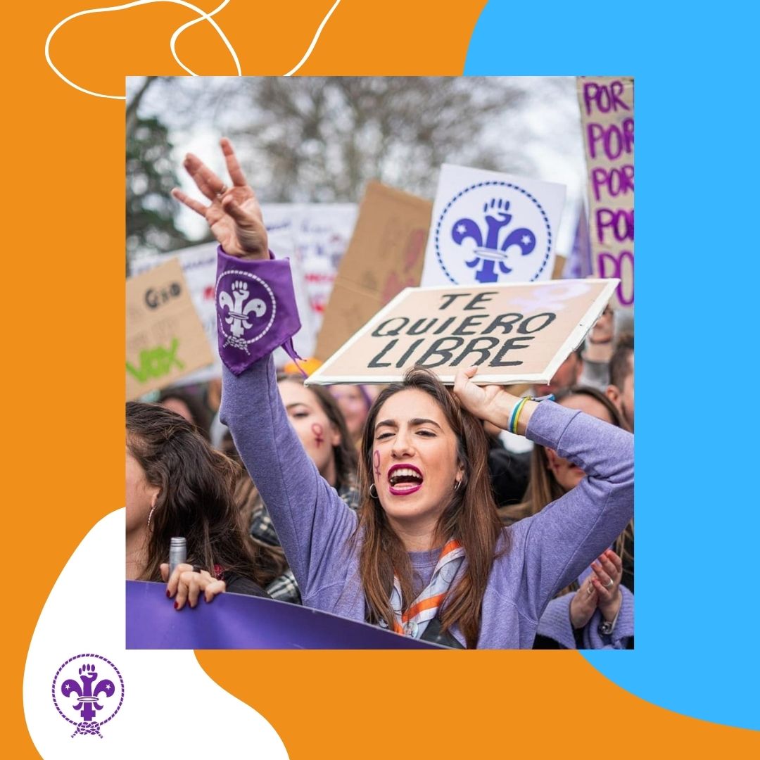 Sin Feminismo no hay Escultismo 

#scouts #8M #feminismo #escultismo #puntovioleta #derechos