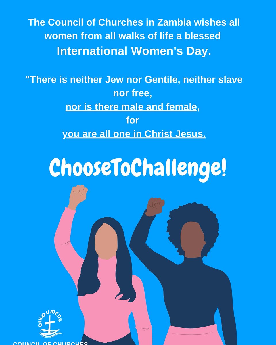 Happy International Women's Day to all women in Zambia, Africa and the world at large.