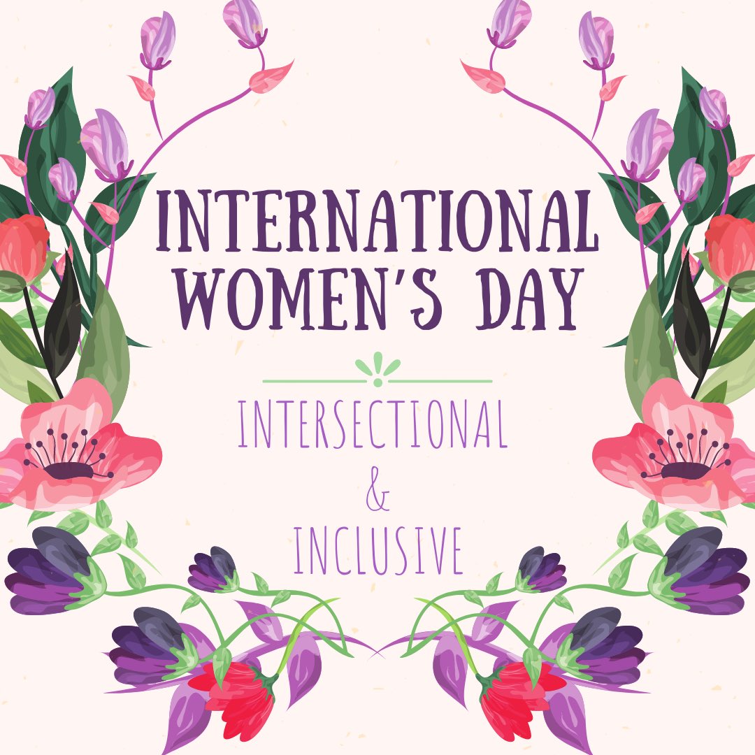 Happy international women’s day! We want to make sure to focus on the fact that while we should take today to celebrate, we need to remember that there is still along way to go in terms of gender equity, keep intersectionality in mind and to appreciate women of all identities!
