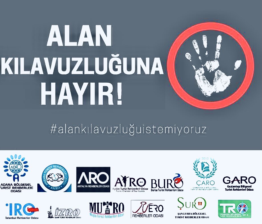 Biz 13.000 işsiz, en az 1 yabancı dil bilen, üniversitelerin en az 4 yıllık bölümlerinden mezun, pek çok yüksek lisanslı, doktoralı ve hatta profesör seviyesinde rehber buradayken bu torba yasa kim için çıkıyor ? 
#alankılavuzluğuistemiyoruz