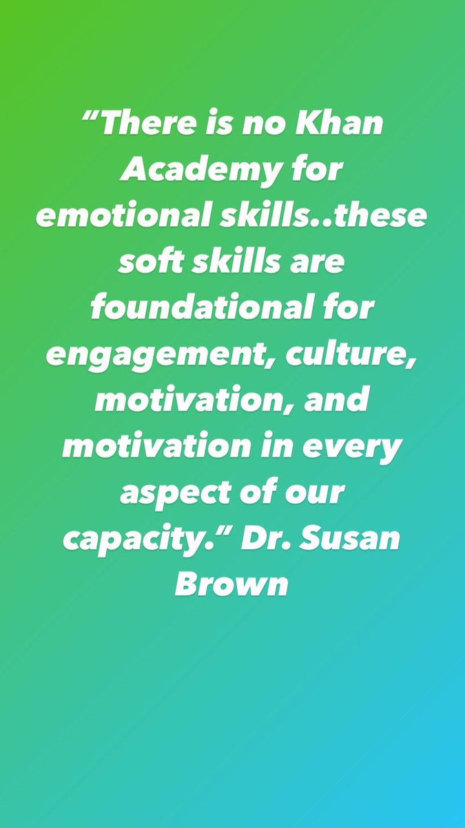 Go listen to <a href="/BreneBrown/">Brené Brown</a> #daretolead podcast with <a href="/SusanDavid_PhD/">Susan David, Ph.D.</a> to get more insight!