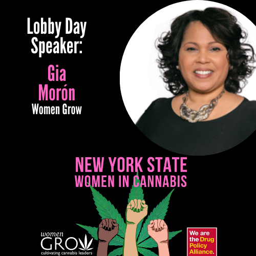 womengrow's tweet photo. Join us TODAY at 11am EST for NYS Women in Cannabis Lobby Day. Hear from these amazing speakers: https://t.co/JbL5qlZqvT