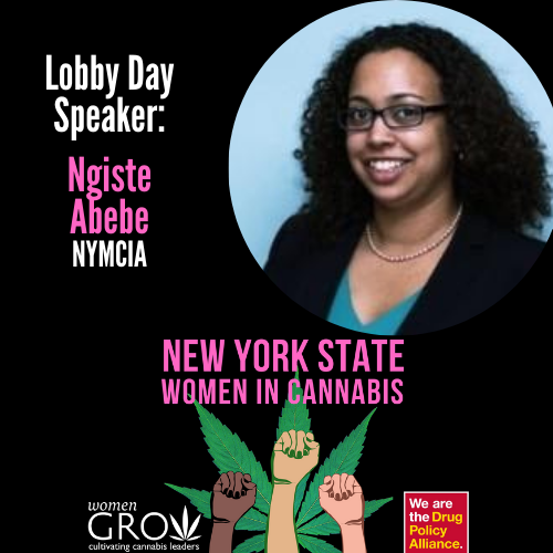 womengrow's tweet photo. Join us TODAY at 11am EST for NYS Women in Cannabis Lobby Day. Hear from these amazing speakers: https://t.co/JbL5qlZqvT