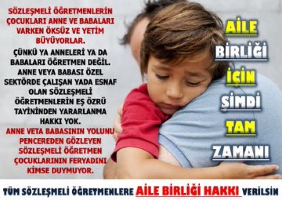Artık anneler çocuklarından ayrı kalmasın sayın cumhurbaşkanım; aile bütnlüğü yok, kölelik sistemi bitsin <a href="/RTErdogan/">Recep Tayyip Erdoğan</a> #vakitsözleşmeliyekadrovakti