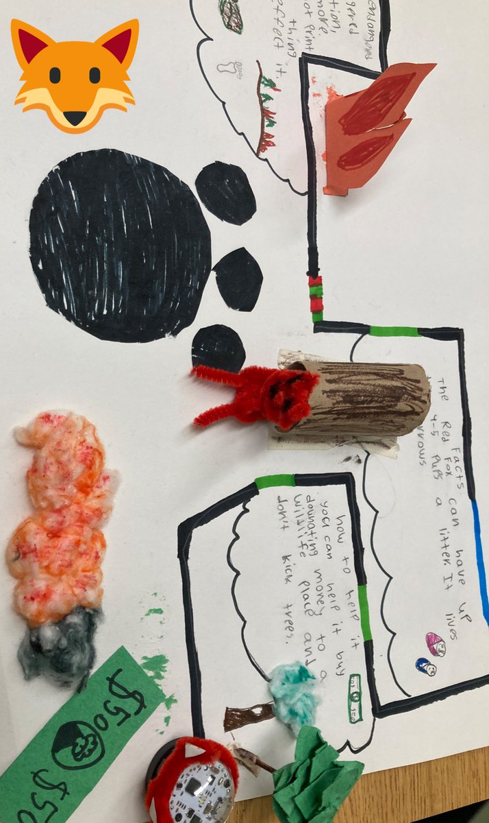 ECE_STEPS's tweet photo. @Ozobot through paths to retell about our native endangered species. #GATE #STEAM https://t.co/TG9pPnUbc6