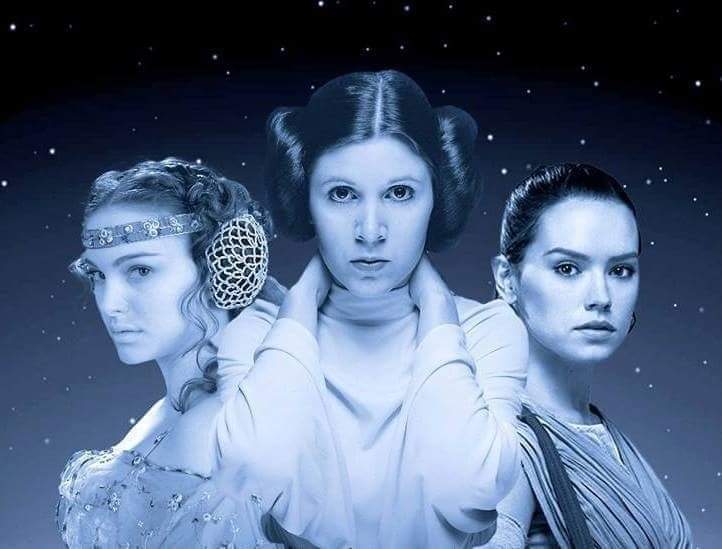 Happy Galactic Women's Day.
May The Force Be With You!

#womeninternationalday 
#8M #8Marzo2021 #StarWars
