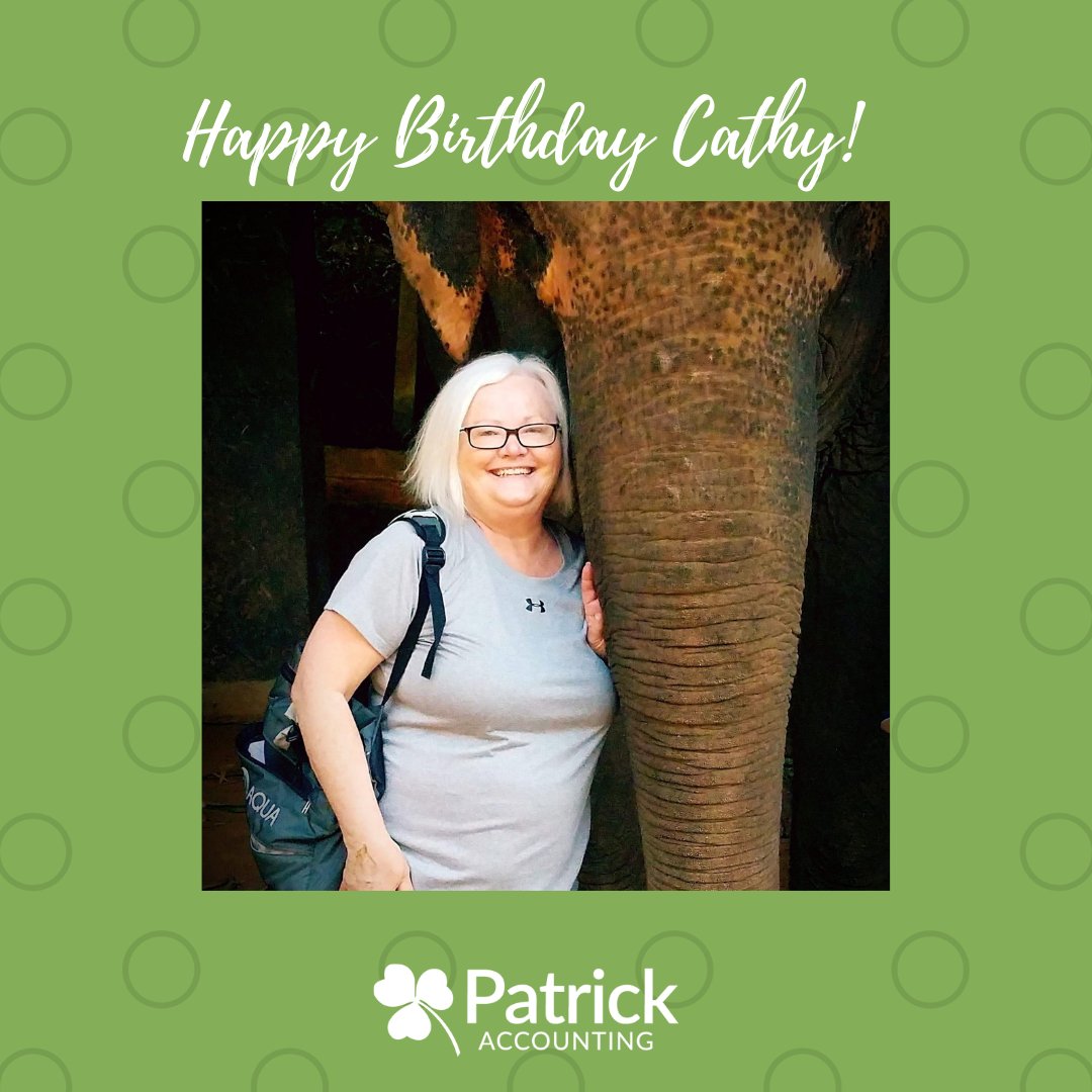 PatrickAcct's tweet photo. Happy Birthday to this fabulous woman who is back in the office helping us this tax season- We are so glad to have you with us Cathy! https://t.co/hsJfq9BQSL