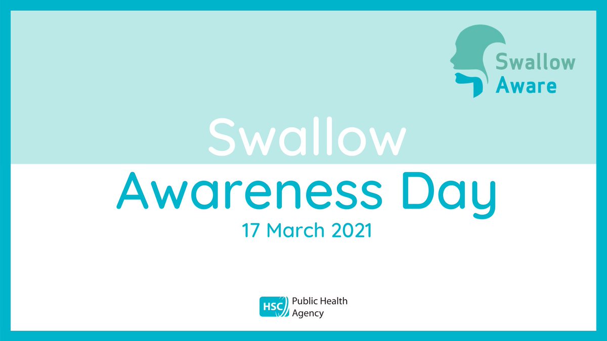 Swallowing Awareness Day is marked on Wednesday 17 March. To find out more about being swallow aware see: pha.site/dysphagia

#swallowaware #dysphagia