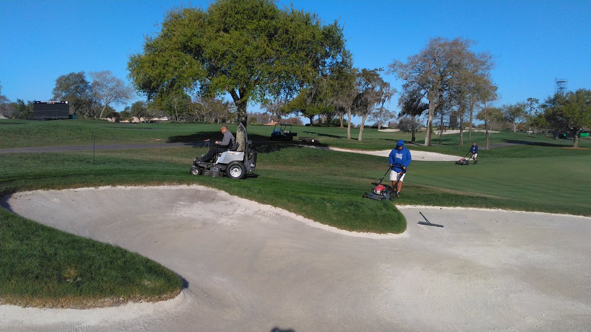 Another API in the books and can't thank my Team and Volunteers enough. With an all time low combined group of less than 50 - I am so proud of all their hard work &amp; effort.
Today we start chopping down the rough &amp; give the greens a bit of stress relief.