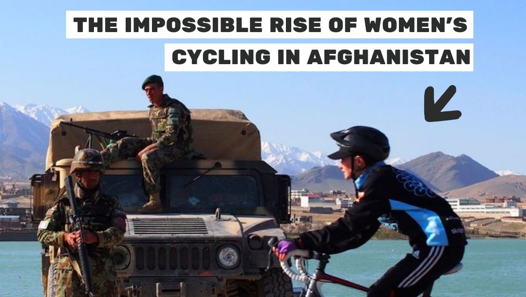 muchbetterAdven's tweet photo. “You are risking your honour. You are risking your life. Just the act of cycling in Afghanistan is a massive feminist statement. These women may not consider themselves activists or feminists. They may not be trying to make a statement… but they are.” 👉 https://t.co/jTK5qDItUi https://t.co/TLeknmnPOK