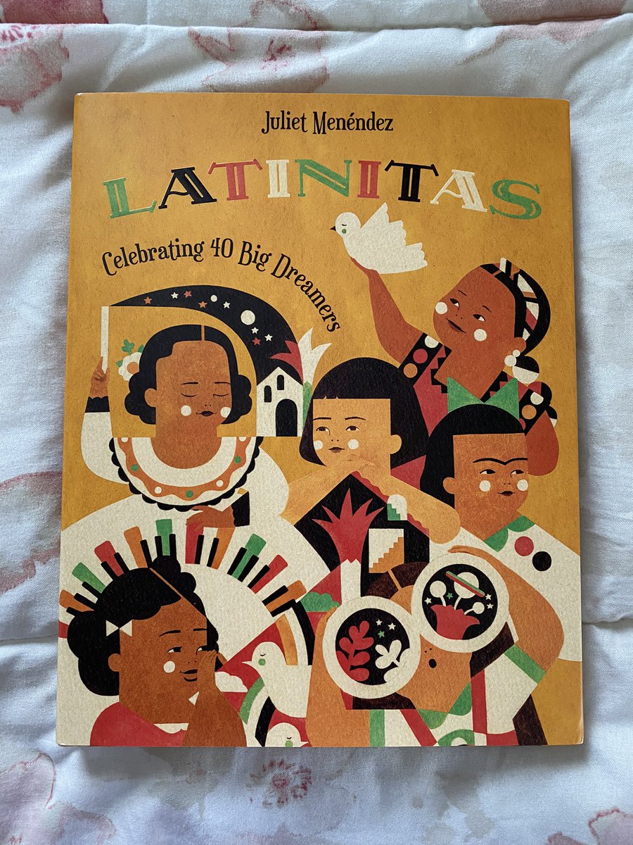 It’s Monday...and #InternationalWomensDay! What are you reading? I’m reading #Latinitas: Celebrating 40 Big Dreamers by #julietmenendez. It’s a delightful, inspiring book about 40 strong, ambitious Latinas. ¡Me siento muy orgullosa! #IMWAYR #bookworm #latinxlit #ReadYall