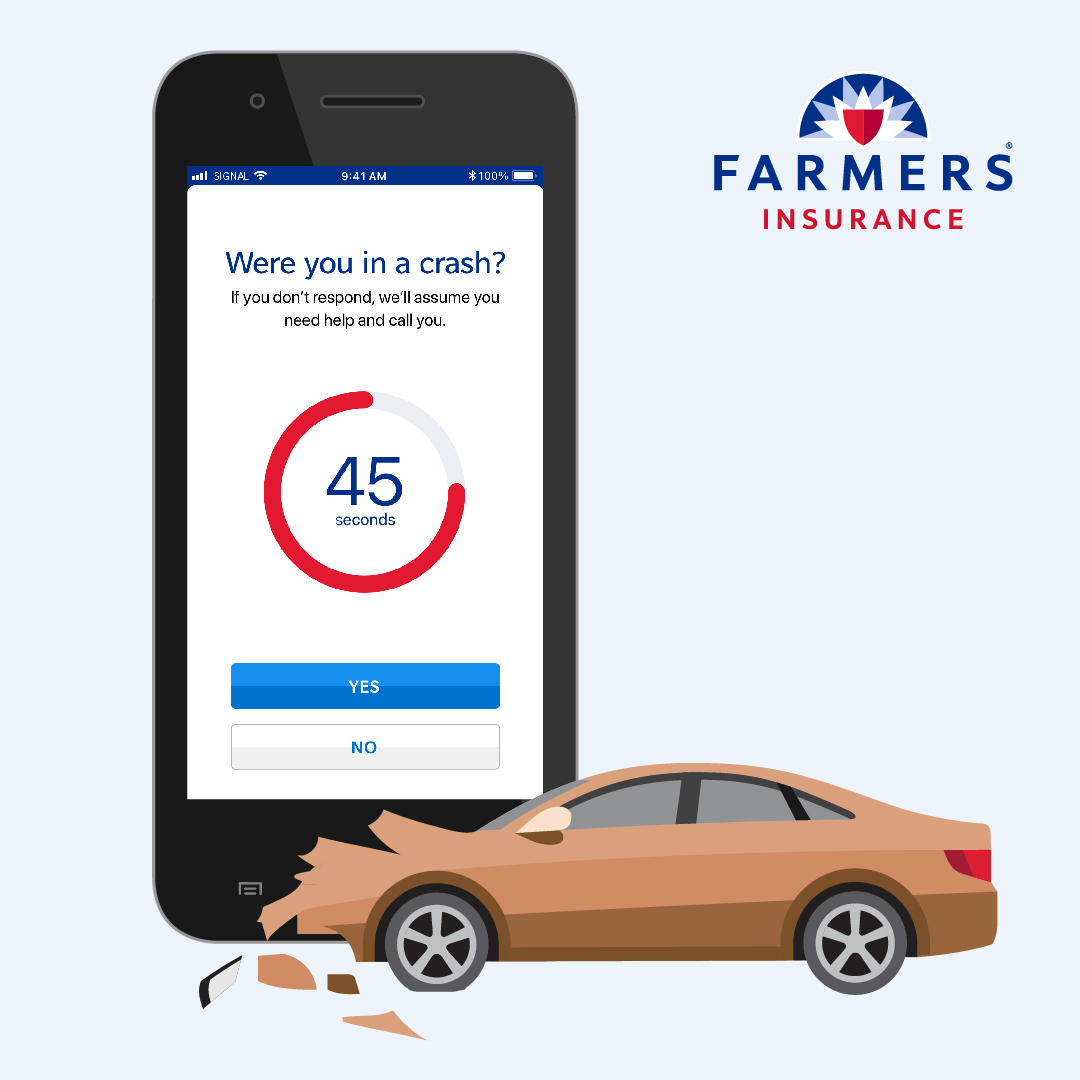 CrashAssist, a new feature in the Signal® by Farmers® app, can help detect crashes and help connect you with emergency service providers, if requested. Call me today to find out more.