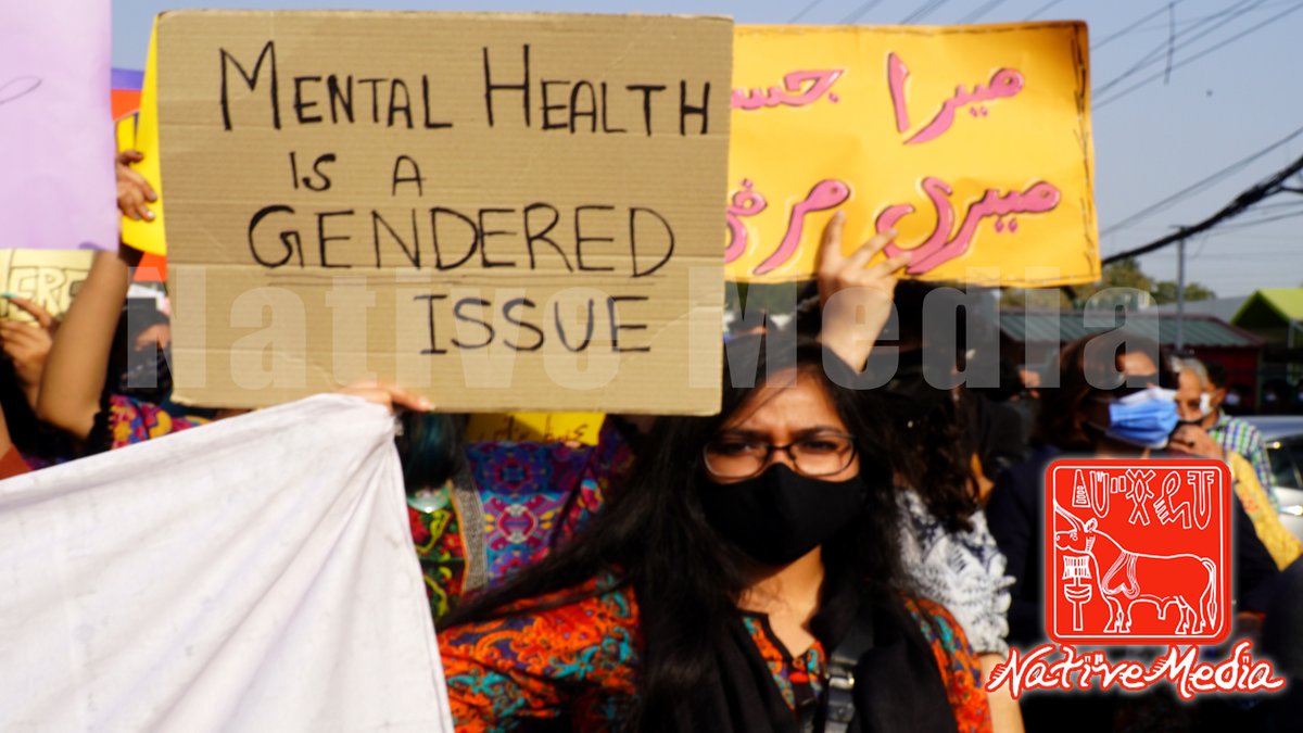 NativeMediaPk's tweet image. #AuratAzadiMarch2021, Lahore from #NativeMedia's lens .
#InternationalWomensDay #WomensDay #WomensHistoryMonth #AuratMarch #MeraJismMeriMarzi