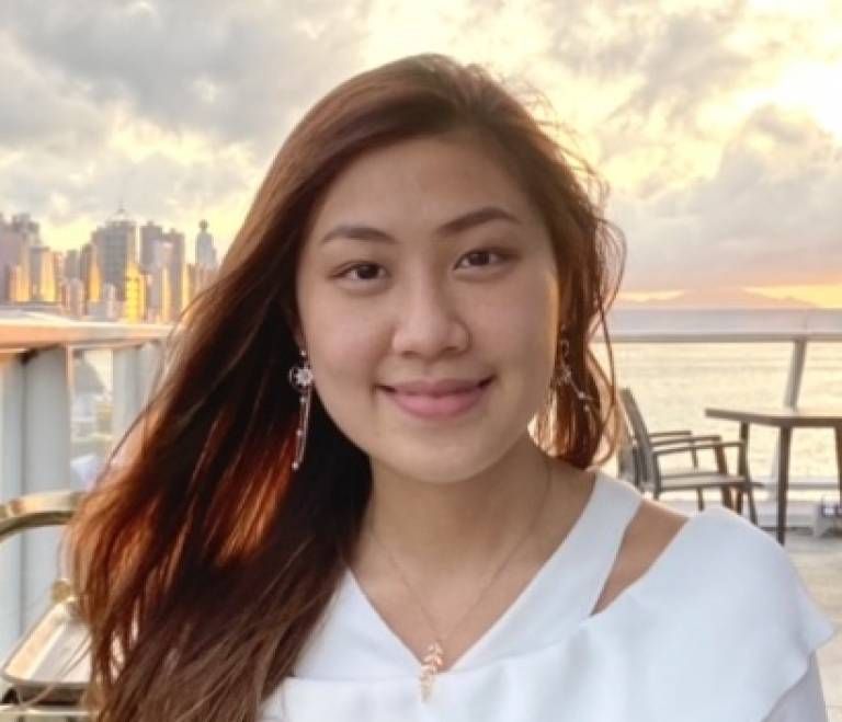 UCLPALS's tweet photo. To mark #InternationalWomensDay, @UCLBrainScience caught up with Eugenia (final year BSc Psychology student @UCLPALS) to ask her about her research, her role models and her goals for the future. Read it here: https://t.co/2BERq57pOo #ChoosetoChallenge #UCLWomenInScience #IWD2021 https://t.co/y7vLiVDHen