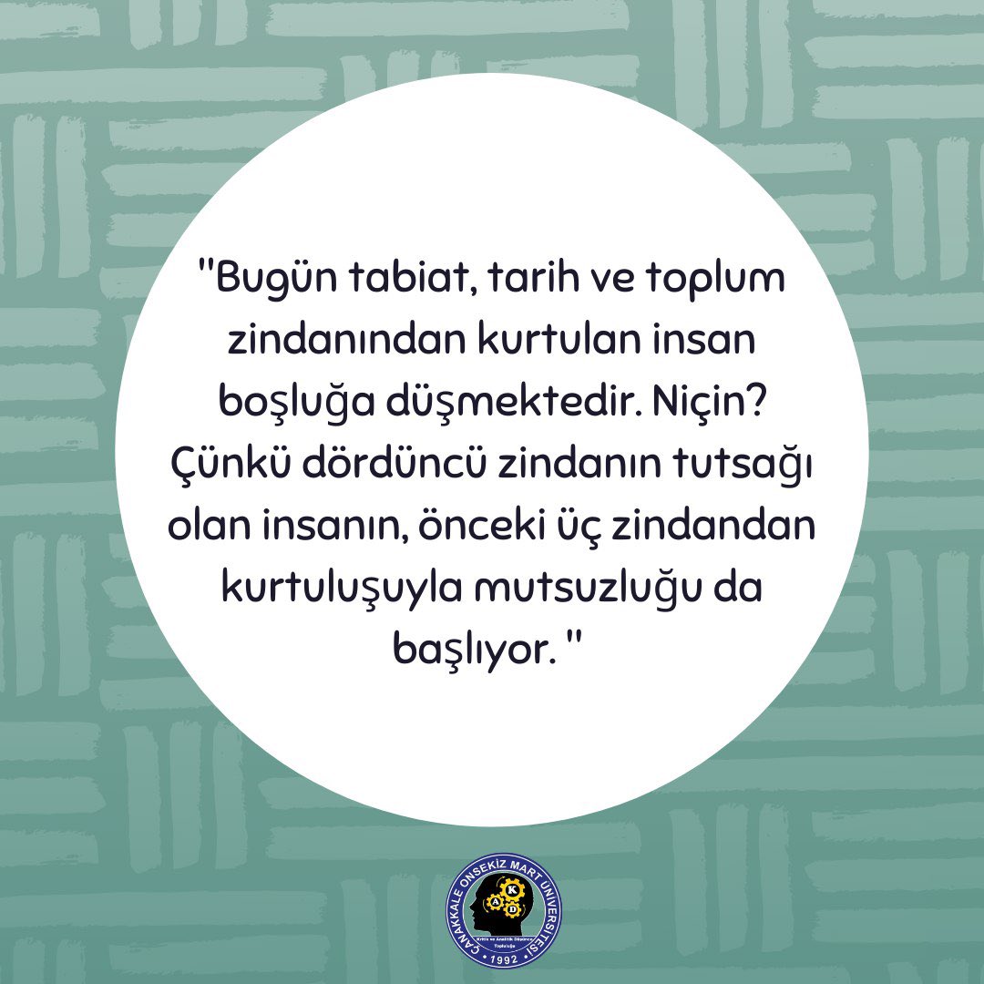 comukad17's tweet photo. #kad #kritikveanalitikdüşünce #kritikveanalitikdüşünme #comu #çomü #alişeriati #insanındörtzindanı https://t.co/FTVNUK7oYk