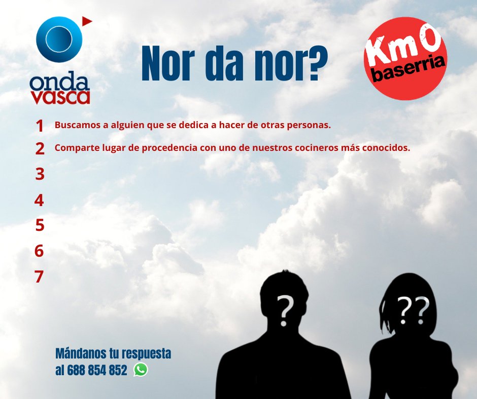 🔎 Comienza la búsqueda del personaje misterioso de la semana 🕵️‍♀️

¿Sabes a quién buscamos? Mándanos tu respuesta al 📲 688 854 852