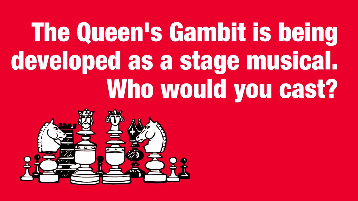 TKTS's tweet photo. Acquired by entertainment company #LevelForward, Walter Tevis' novel #TheQueensGambit is being developed as a musical... https://t.co/N4y8jXkUFa