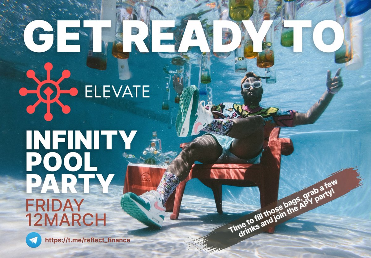 The wait is nearly over!

This Friday the $RFI $ELE infinity pools will arrive and they are going to make a big splash!

We about to change #DeFi once again with:
🤯Infinite &amp; non-dilutive #staking pools
🤯No impermanent loss
🤯High APY% 💰💰

Grab a beer and come join the party!
