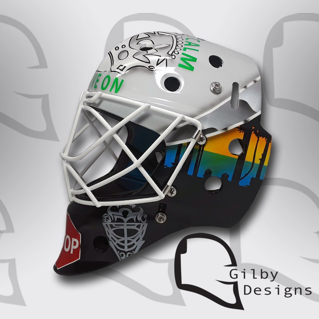 GilbyDesigns's tweet photo. All set for a local beer leaguer!
#goaliemask #goalie #gilbydesigns #keepcalmandchiveon #kcco #loveyourlid #goaliemaskart https://t.co/e70JlKDRmK
