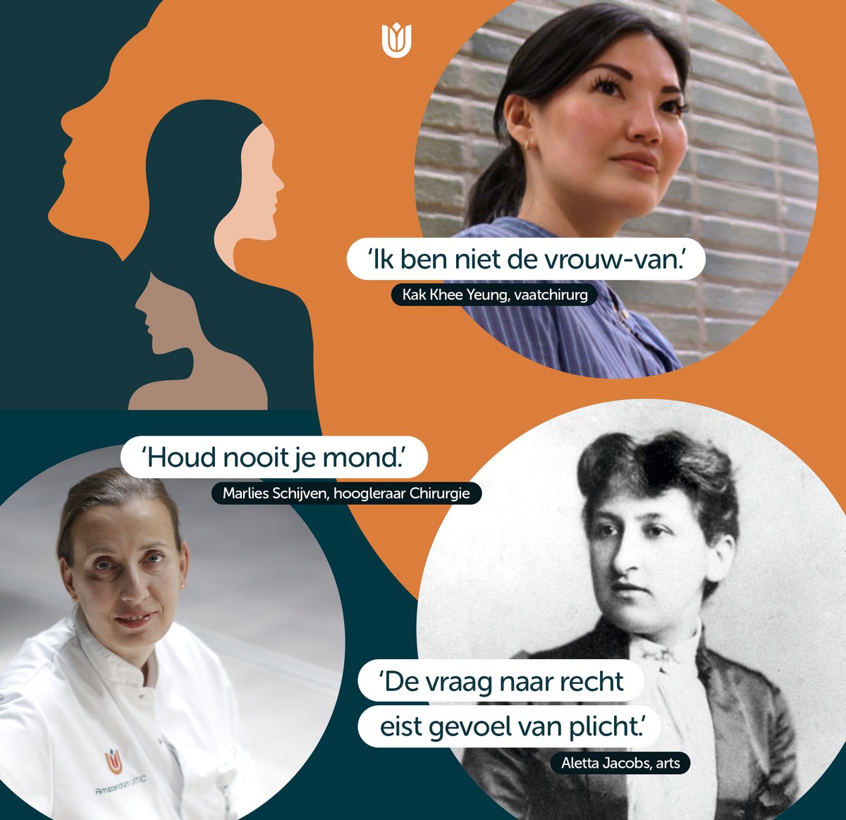 amsterdamumc's tweet image. Aletta Jacobs, de eerste vrouwelijke arts van Nederland, heeft haar hele leven voor gelijkheid gestreden en geldt nog altijd als een grote inspiratie voor vrouwen (én mannen) binnen Amsterdam UMC. #internationalevrouwendag